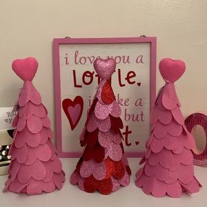 Valentine's Day Beautiful Decorative tree's Bundle New.